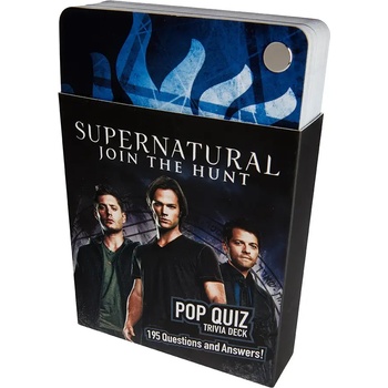 Insight Editions Игра Supernatural Pop Quiz Trivia Deck