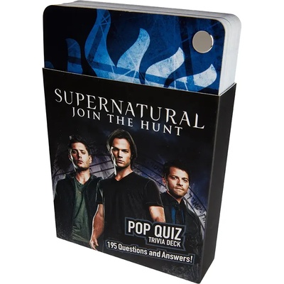 Insight Editions Игра Supernatural Pop Quiz Trivia Deck