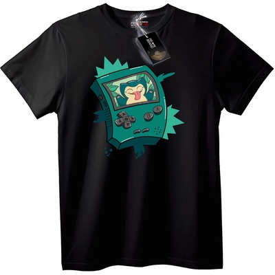 NOONEBRAND Тениска Pokémon Game Boy - 7XL, Black