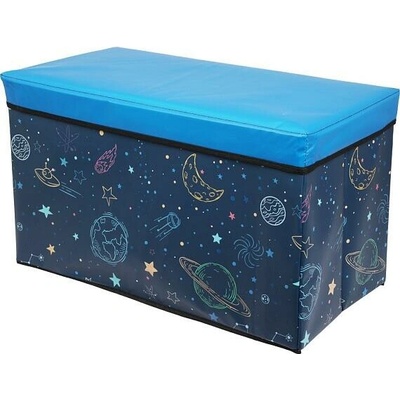 H & S COLLECTION Úložný box nebe 60 × 30 × 35 cm modrá KO-SG2000070