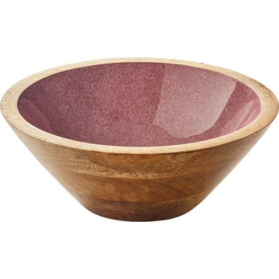 Zassenhaus MINERAL ROSE Mísa na potraviny mangové dřevo 20 x 8 cm