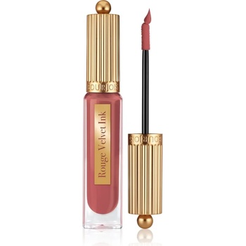 Bourjois Rouge Velvet Ink течно червило с матиращ ефект цвят 16 Wine More Time 3.5ml