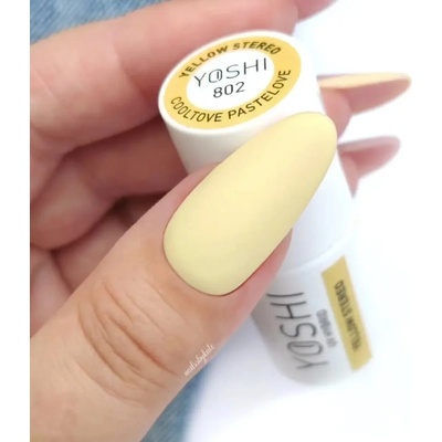 YOSHI Gél lak Cooltove Pastelove Yellow Stereo 802 6 ml