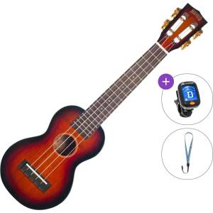 Mahalo MJ1CS Basic SET 3-Tone Sunburst Концертно укулеле (MJ1CS3TS-BASIC-SET)