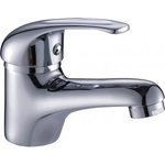 Inter Ceramic Стоящ смесител за умивалник "СОФИЯ" 1342039 - 1, месинг, хром, 13x10см (1342039 - 1)