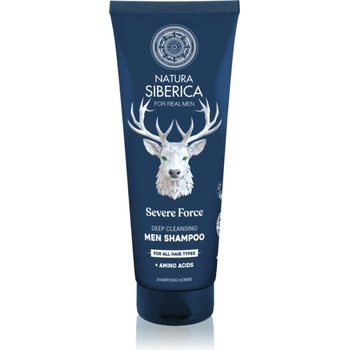 Natura Siberica Arctic Wild Severe Force почистващ шампоан за мъже 200ml