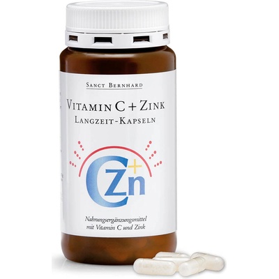 Sanct Bernhard Vitamin C + Zinok postupné uvolňování 180 kapsúl
