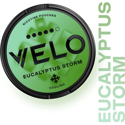 Velo Eucalyptus Storm 10,9 mg Slim 20 sáčků – Zboží Dáma