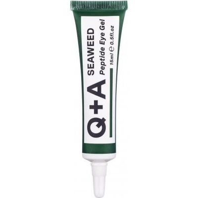 Q+A Seaweed Peptide rozjasňujúci očný gél s peptidmi 15 ml