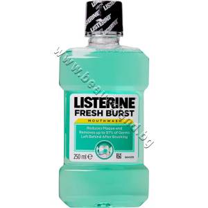 LISTERINE Вода за уста Listerine Fresh Burst, p/n LI-3703431 - Антибактериална вода за уста (LI-3703431)