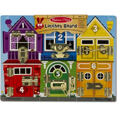 Melissa & Doug doska so zámkami