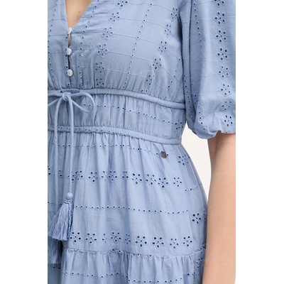 Pepe Jeans Памучна рокля Pepe Jeans DAY (PL953694)