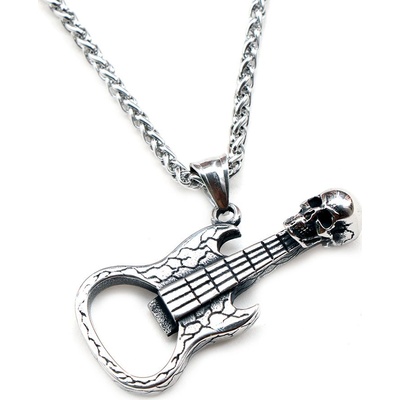 Steel Edge Přívěsek z chirurgické oceli otvírák WJHC825 Délka náhrdelníku: 60cm