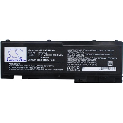 Cameron Sino Батерия за лаптоп Lenovo ThinkPad T420s T420si T430s 42T4846, 11.1V, 3600mA CAMERON SINO
