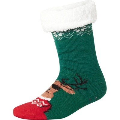 Dámské vánoční hebké ponožky zelená – Zboží Dáma