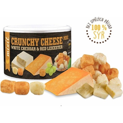 Mixit Křupavý sýr White Cheddar a Red Leicester 70 g