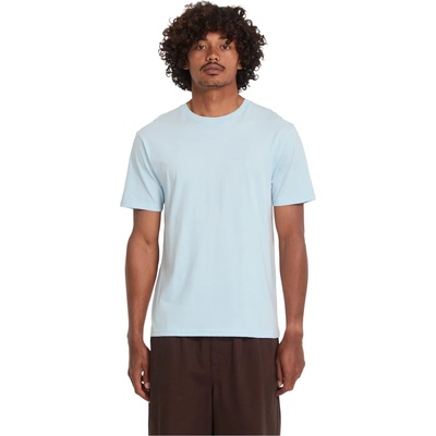 Volcom Мъжка тениска Volcom Stone Blanks Basic S/S Tee T-shirt - Light Blue Acid - размер XXL (216-8296-0315)