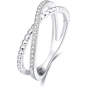 Silenti Jewelry Сребърен пръстен "Истинност" - 5 - 49мм (15.6мм диам. )