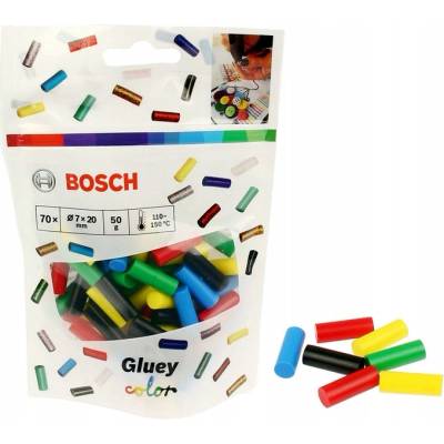 Bosch Gluey лепилни пръчки, цветен микс - 70бр (2608002005)