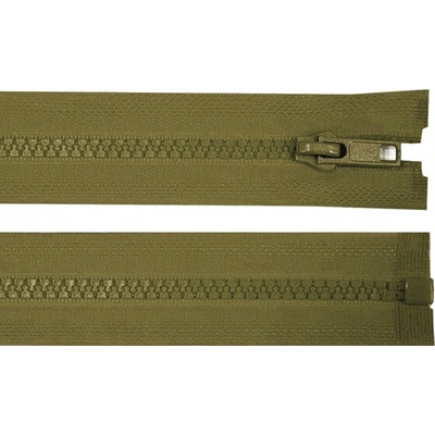 Stoklasa Kostěný zip No 5 délka 60 cm bundový Balení: 1 ks, Varianta: 298 zelená khaki tmavá 298 zelená khaki tmavá