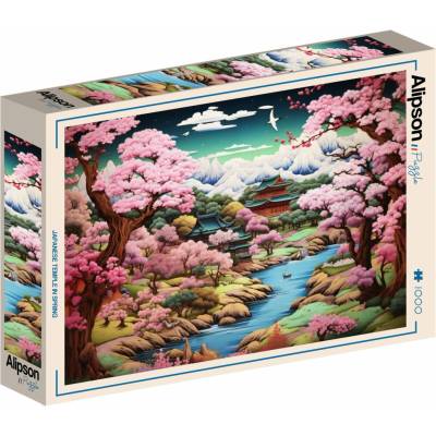 Alipson Japonský chrám na jar 1000 dielov