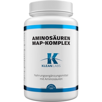 KLEAN LABS Amino Acids MAP Complex Vegan - 120 капсули