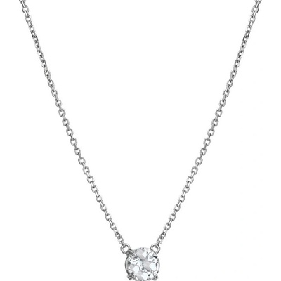 Hot Diamonds Jemný strieborný náhrdelník s topazom a diamantom tender DN167