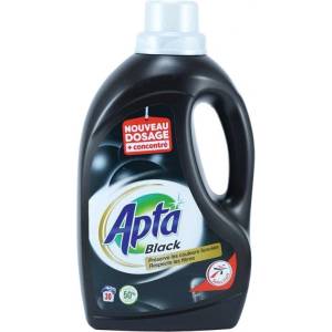 Apta АПТА течен препарат концентрат за пране на черни и тъмни дрехи 1.5 л (6393003-333)