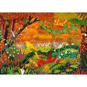 Pieces & Peace - Puzzle Conure Dorée - 1 000 piese
