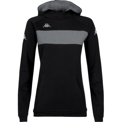 Kappa 4SOCCER DACCIA mikina černá/šedá