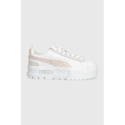 Кожени маратонки Puma Mayze Mix Wns в бяло 387212 387468 (387468)