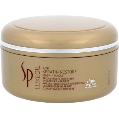 Wella SP Luxeoil Keratin Restore Mask маска за изтощени коси 150 ml за жени