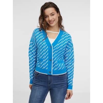 Orsay Синя дамска жилетка с десен ORSAY Orsay | Sin | ЖЕНИ | S