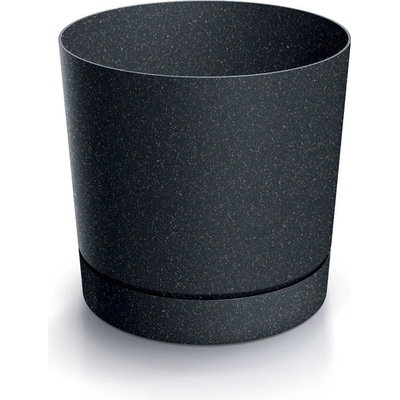 Prosperplast Kvetináč TUBOS P ECO DREVENÝ antracitový matný, 14,7 cm