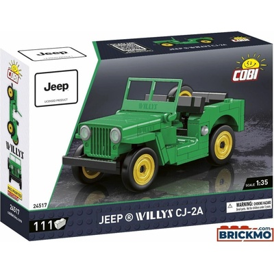 COBI 24517 Jeep Willys CJ-2A, 1:35, 111 k