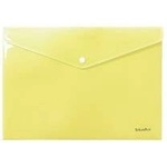 Biurfol Plastic briefcase for latch A4 yellow Desk fol (TKP-A4-03)