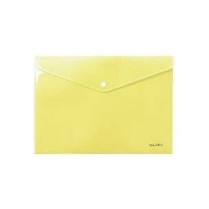 Biurfol Plastic briefcase for latch A4 yellow Desk fol (TKP-A4-03)