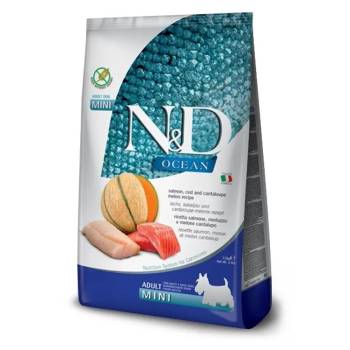 N&D Ocean Adult Mini salmon, cod & canatloupe melon 2,5 kg