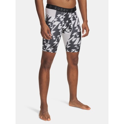 ! ! Under Armour Pánske UA Curry HG Prtd Sihorts-WHT Biela