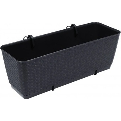 Trebor RATOLLA PW antracit 38x15x14cm