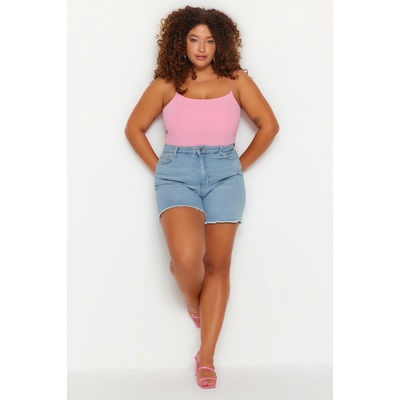 Trendyol dámské kraťasy 8683048274422 modrá