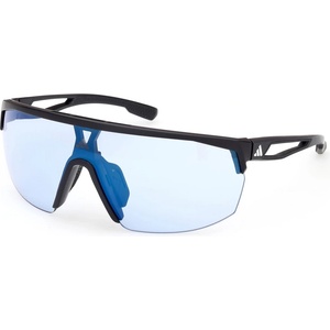 Adidas Очила за колоездене Adidas eyewear SP0099 Mirror Photochromic 1-3 Cycling glasses - Matte Black / Blue Mirror - размер One Size (205-4729-0111)