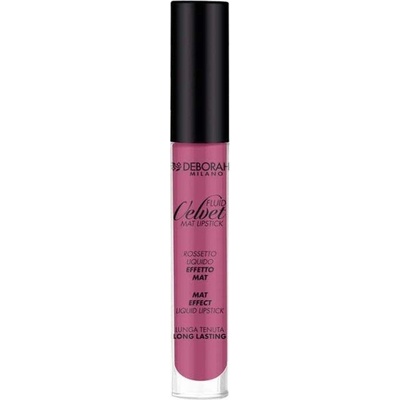 Deborah Milano tekutá matná rtěnka Fluid Velvet 4,5 g