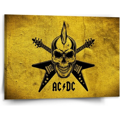 Sablio Obraz ACDC Lebka - 150x110 cm