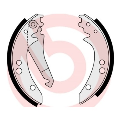 Sada brzdových čeľustí BREMBO S 50 514