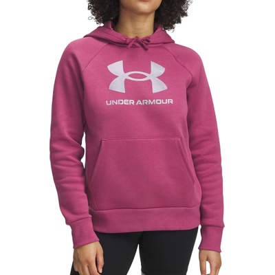 Under Armour UA Rival Flc Shimmer Hdy-Red