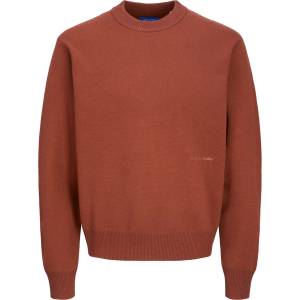 JACK & JONES Блуза Jack and Jones Men's Crew Sweatshirt - Brandy Brown