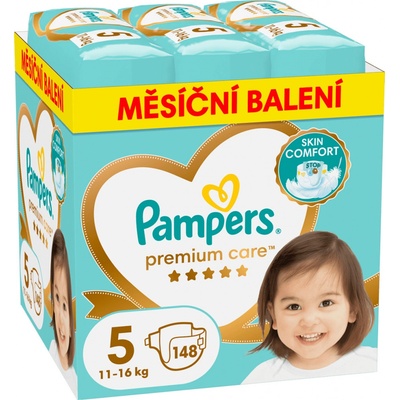 Pampers Premium Care 5 148 ks – Sleviste.cz