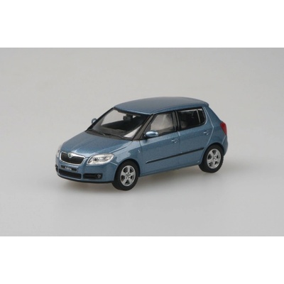 Abrex škoda Fabia II 2006 Šedá Satin Metalíza 1:43