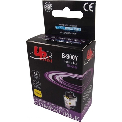 Compatible Мастилница UPRINT LC900, BROTHER, Yellow (7250)